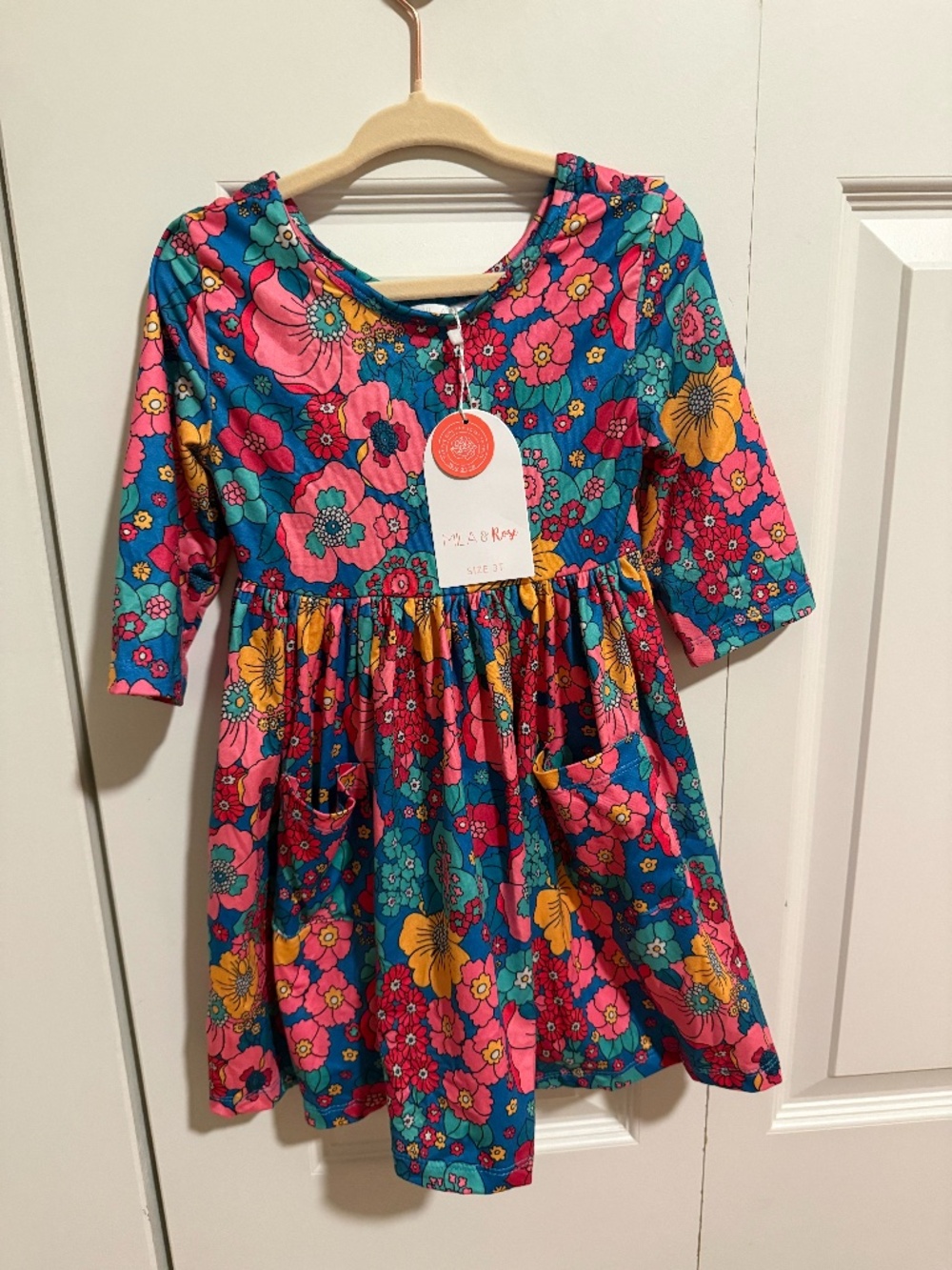 Mila & Rose twirl dress and shorts girls size 3T
